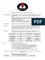 Bobbin Probe Technical Specifications