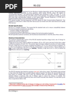 Logic 1 and Is Historically Referred To As "Marking." Similarly, A High Level (+3V To +15V) Is Defined As Logic 0 and Is Referred To As "Spacing."