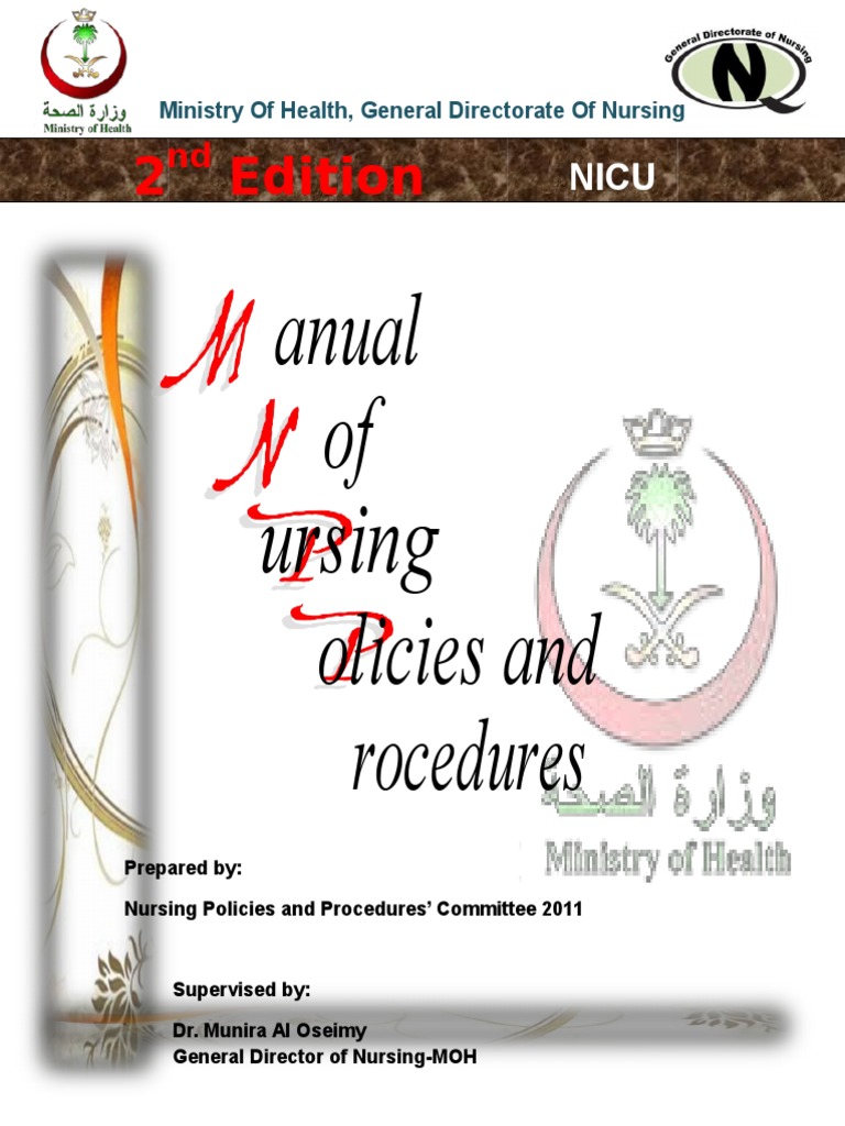 NICU Nursing Policies Manual | PDF | Neonatal Intensive Care Unit | Infants