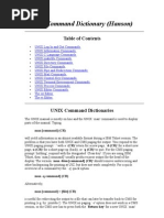 Download Unix Command Dictionary by Mahen SN3260540 doc pdf