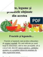 Fructe, Legume Și Produse Obținute-Merceologie