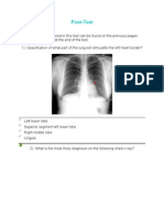 Radiology - Part 3 Post Test