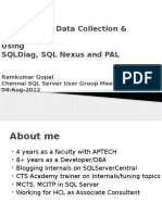 Sqldiag, SQL Nexus and Pal