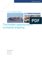 The Hidden Opportunity in Container Shipping