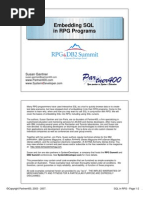 Download Embedded SQL SQL EMBEBIDO en PROGRAMAS RPG by lilisustar SN32605984 doc pdf