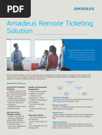 Amadeus Fares and Pricing Commands Guide | PDF