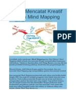Teknik Mencatat Kreatif Dengan Mind Mapping