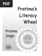 Pratima's Literacy Wheel and Workbook The Short Vowels a-e-i-o-u Sample Pages