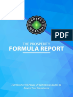 The Prosperity Formula Report