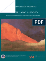 Castellano Andino. Aspectos Sociolingüísticos, Pedagógicos y Gramaticales