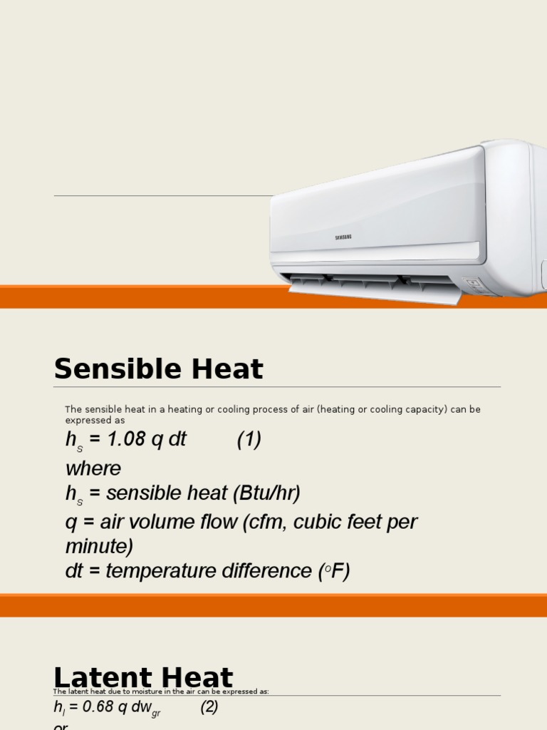 Air Conditioning | PDF | Air Conditioning | Engineering Thermodynamics