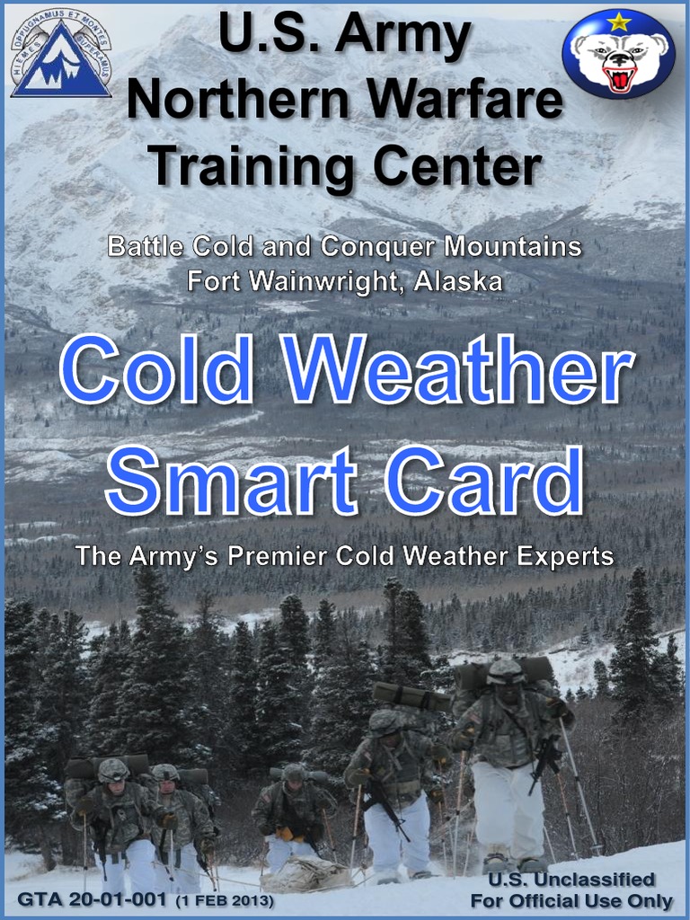 Cold Weather Smart Card Mar 2013 | PDF | Hypothermia | Wound