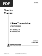Allison Ht750dr Pdf Pdf Truck Transmission Mechanics