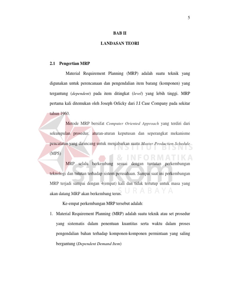 MRP PDF | PDF