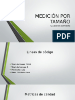 Metricas de software. Medición Por Tamaño