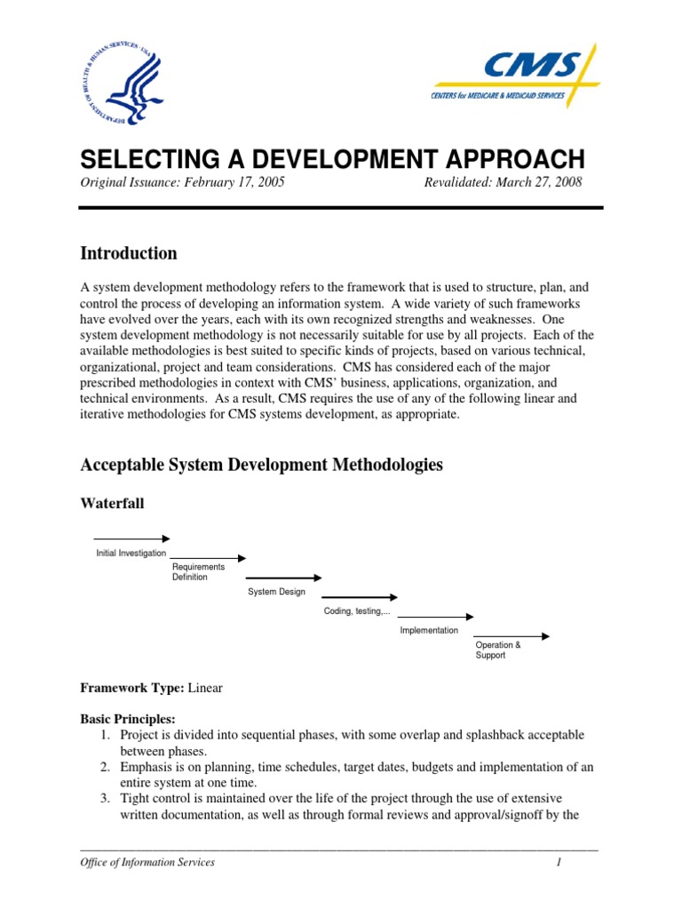 Selectingdevelopmentapproach PDF | PDF | Software Prototyping ...