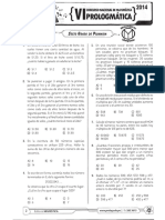 Matemáticas y Olimpiadas_ 6to de Primaria_ 6ta Prologmática 2014