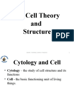Chapter 3 - Cell Theory and Structure