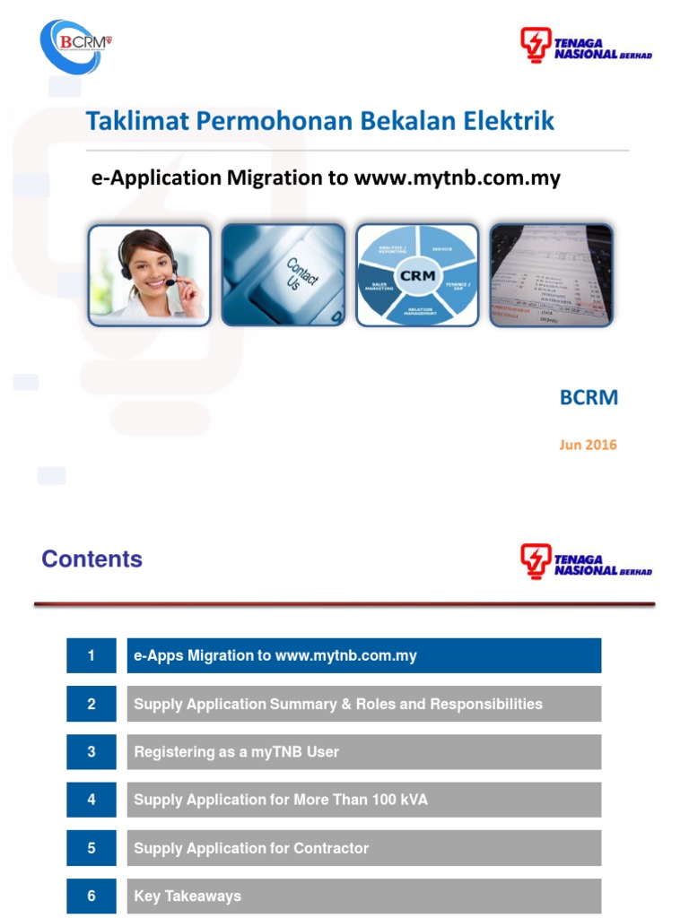 Mytnb Briefing To Developers Consultants And Contractors Vfinal New Pdf User Computing Software