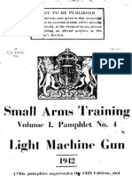 Bren Gun Small Arms Training Volume I. Pamphlet No. 4 Light Machine Gun