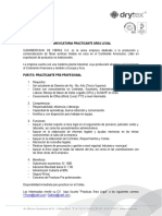 Convocatoria Practicante Sdf 2015