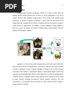 Gesture Recognition Report