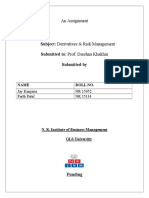 Derivatives & Risk Management Assignment