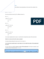 Zeroes of Polynomials