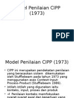 Model Penilaian CIPP (1973) - k2