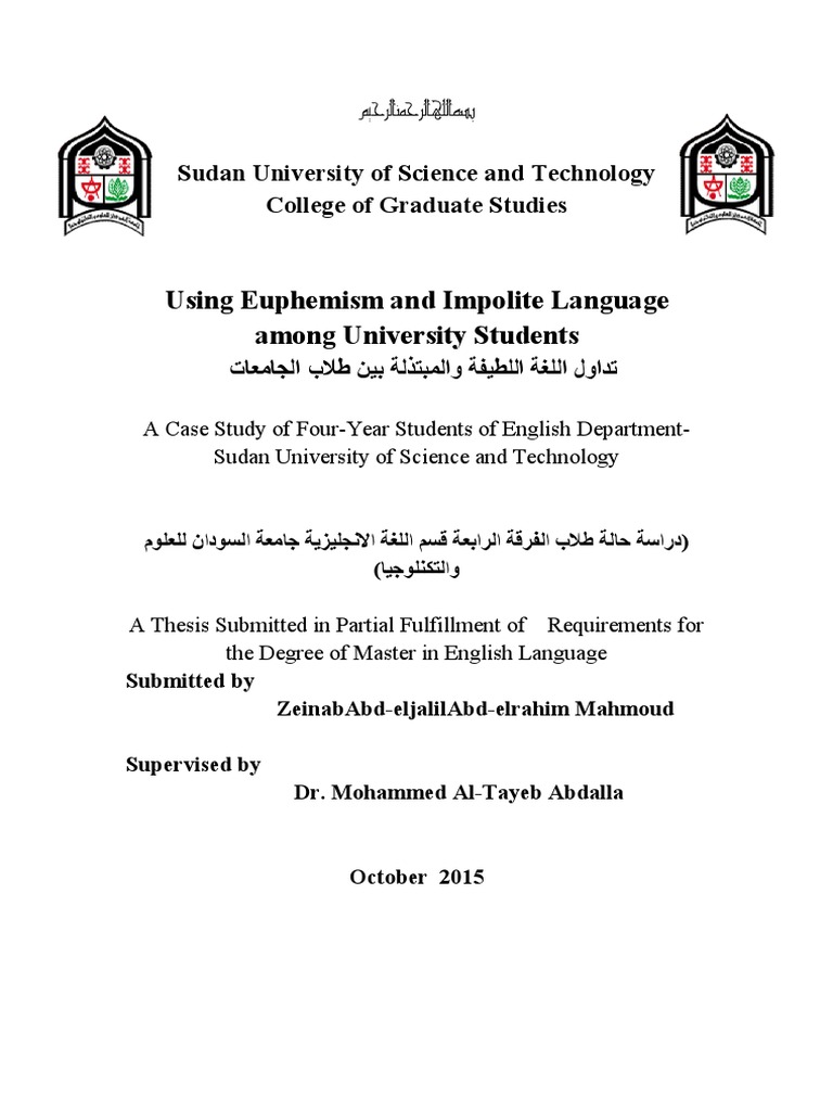 Using Euphemism And.. PDF Semiotics Linguistics