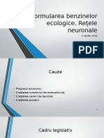 Neural Networks Applied in Gasoline Reformulation