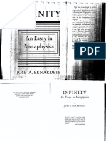 Infinity: An Essay in Metaphysics - Jose Benardete