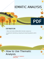 Thematic Analysis