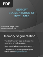 Memory Segmentation of 8086