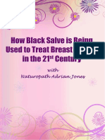 How Black Salve Is Being Used To Treat Breast Cancer in The 21st Century