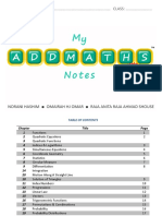 100 My Add Maths Notes New PDF