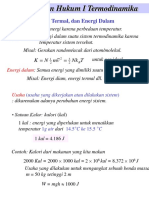 Hukum I Termodinamika