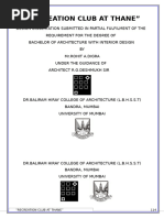 Download Architecture Thesis Recreation center by Rohit Digra SN326112682 doc pdf