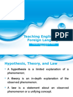 TEFL_Theories of Language Learning