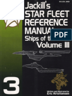 Jackill's - Star Fleet Reference Manual - Volume 3 of 3 (First Edition)