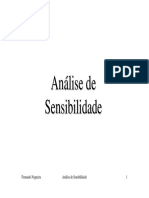 Analise de Sensibilidade PDF