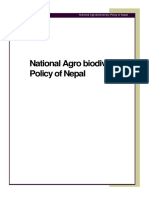 Nepal Agrobiodivpolicy