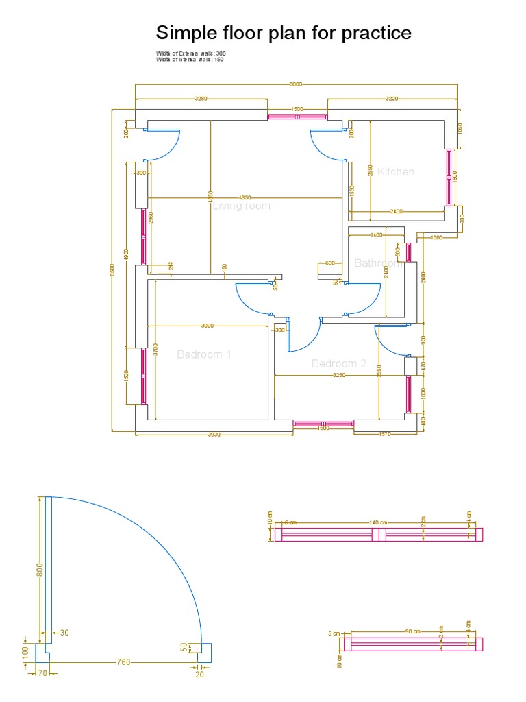 Floor Plan for Practice Buildings And Structures Housing