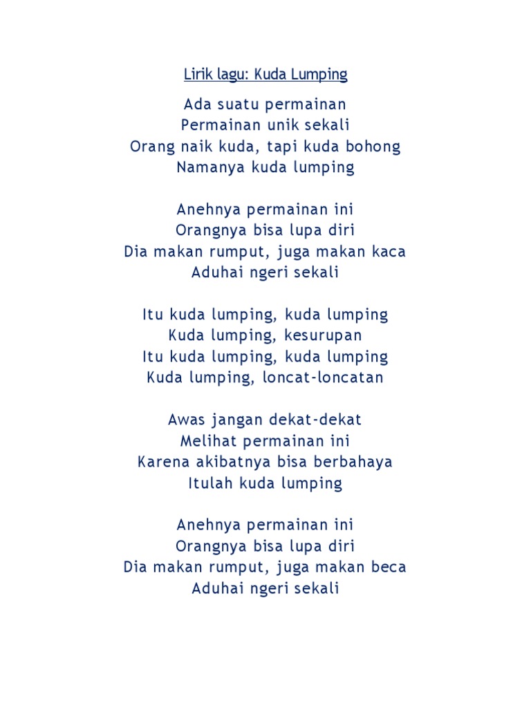 Lirik Lagu 17 An 2016 Docx