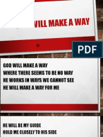 God will make a way