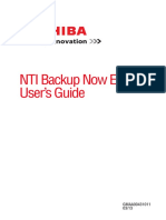 User's Manual NTI BACKUP NOW EZ v3