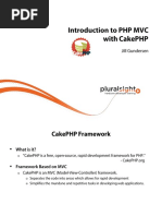 1 Introduction PHP MVC Cakephp m1 Intro Slides