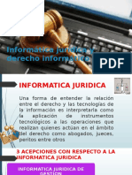 EXPOSICION SOBRE Informática Jurídica y Derecho Informático