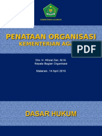 Penataan Organisasi