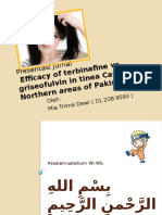 Presentasi Jurnal Griseofulvin vs. Terbinafine